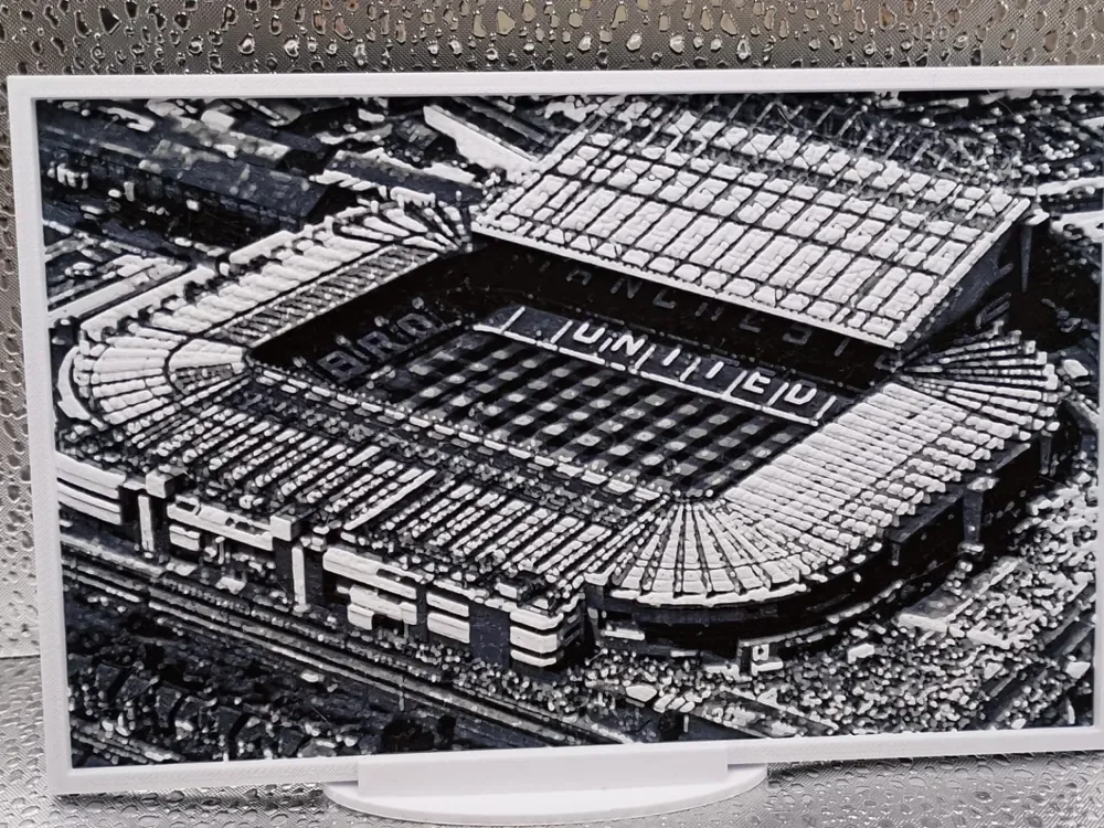 Manchester United - Old Trafford Hueforge by Borishotch Industries HueForge model: Manchester United - Old Trafford Hueforge by Borishotch Industries