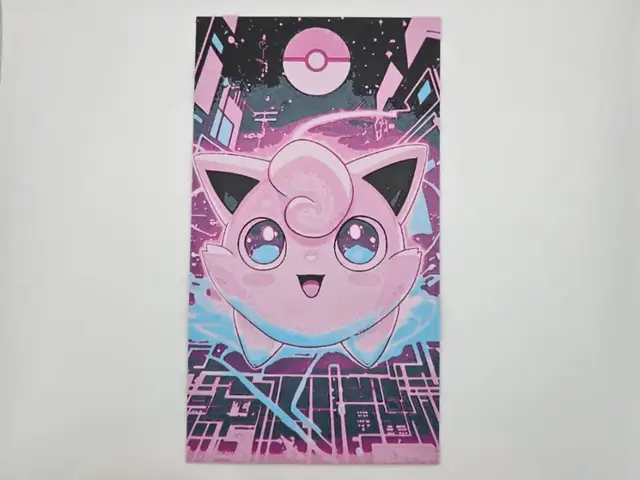 HueForge model: Jigglypuff Pokemon by Kactus Fpv