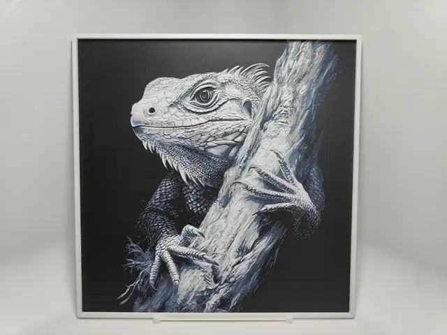 HueForge model: Iguana - Hueforge by BeaN