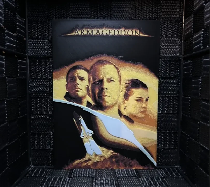 Hueforge Movie Poster - Armageddon - by JoDau HueForge model: Hueforge Movie Poster - Armageddon - by JoDau