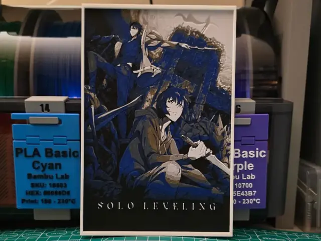 Solo Leveling Poster - Hueforge Art
