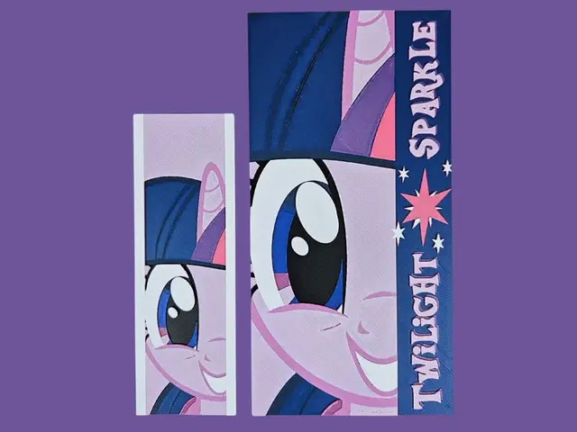 HueForge model: Twilight Sparkle by BusyKikiBee