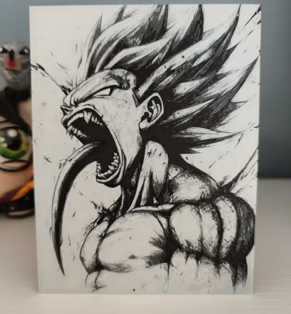 Hueforge Goku Super Saiyan with Venom