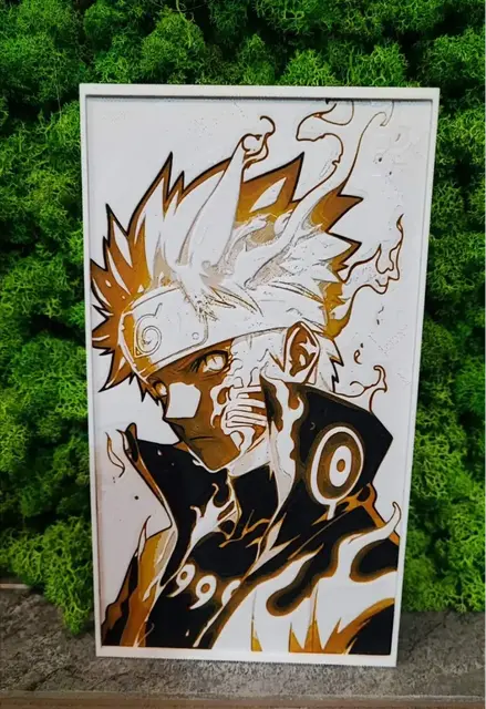HueForge model: Legend of Uzumaki by Garuda3D
