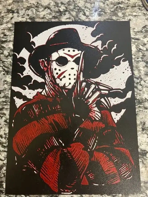 HueForge model: Freddy Jason (HueForge print) by Houston713Texan