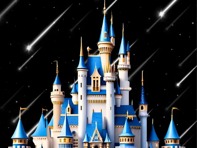 HueForge model: Disney Castle by Krave