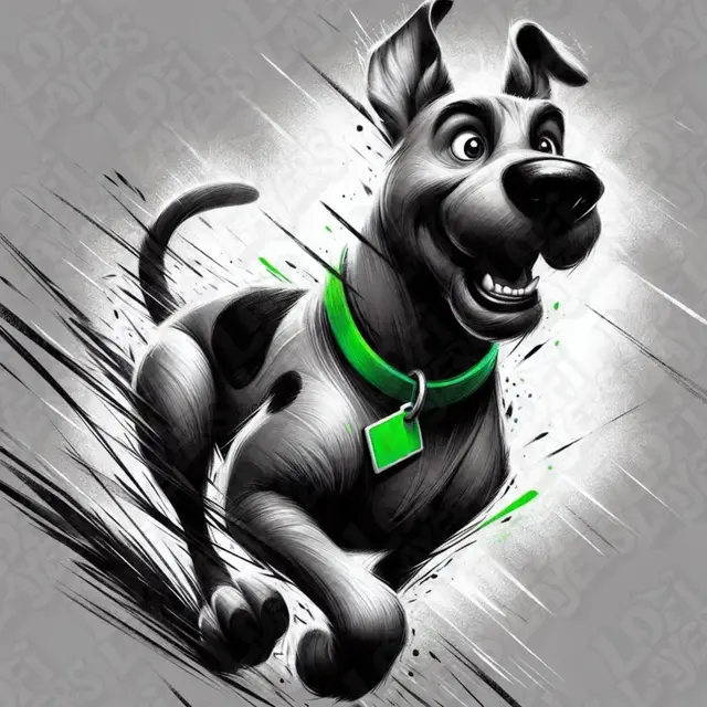 HueForge model: Scooby-Doo Hueforge by LoFi Layers