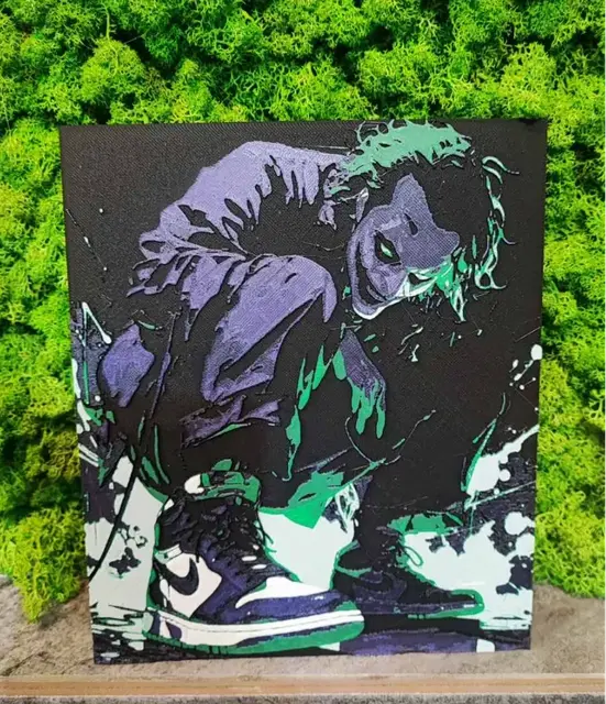 HueForge model: The Joker Nike by Garuda3D