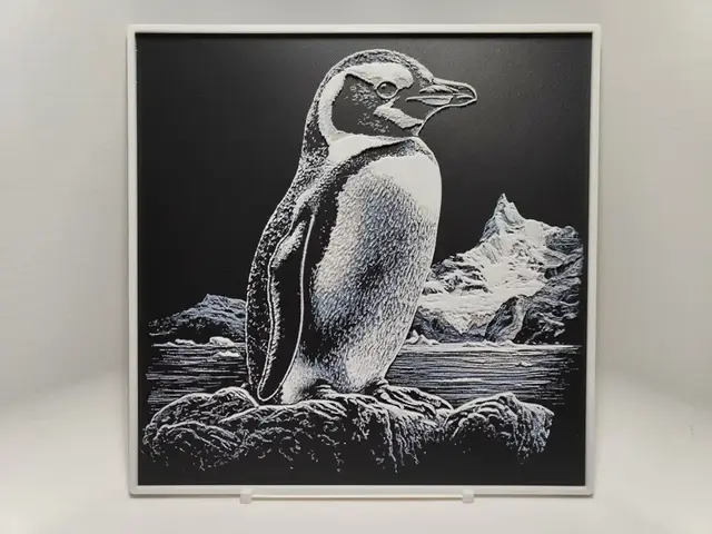 HueForge model: Penguin - Hueforge by BeaN