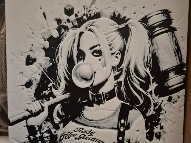 HueForge model: Harley quinn bubble hueforge by Buntsta