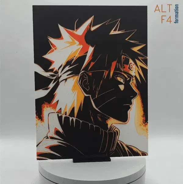 Naruto backlight effect