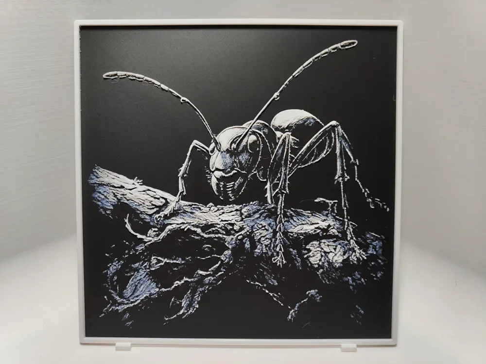 Ant - Hueforge by BeaN HueForge model: Ant - Hueforge by BeaN