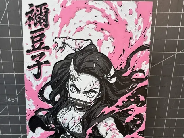 Hueforge of Nezuko Kamado from demon slayer