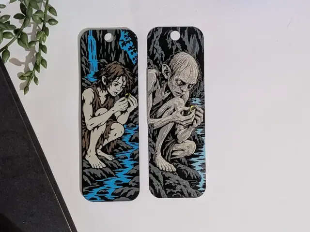 HueForge model: Smeagol - Gollum by CommandersVault
