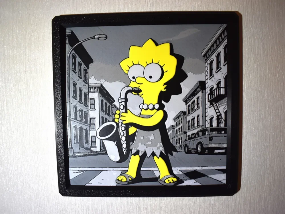Lisa Simpson Hueforge by Chris B HueForge model: Lisa Simpson Hueforge by Chris B