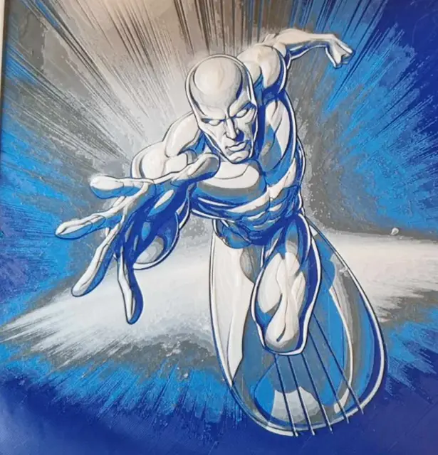 HueForge model: Silver Surfer Hueforge by Dakiren