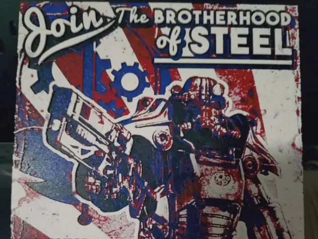 HueForge model: The Brotherhood of Steel (HueForge) by Asgar3D