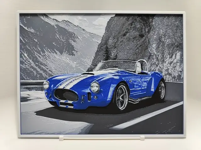 HueForge model: Shelby Cobra 427 - Hueforge by BeaN