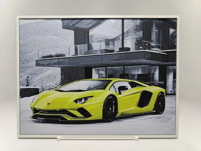 HueForge model: Lamborghini Aventador - Hueforge by BeaN