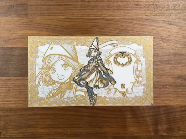 HueForge model: Witch Hat Atelier - Coco Character Sheet by Pretty Okay Prints