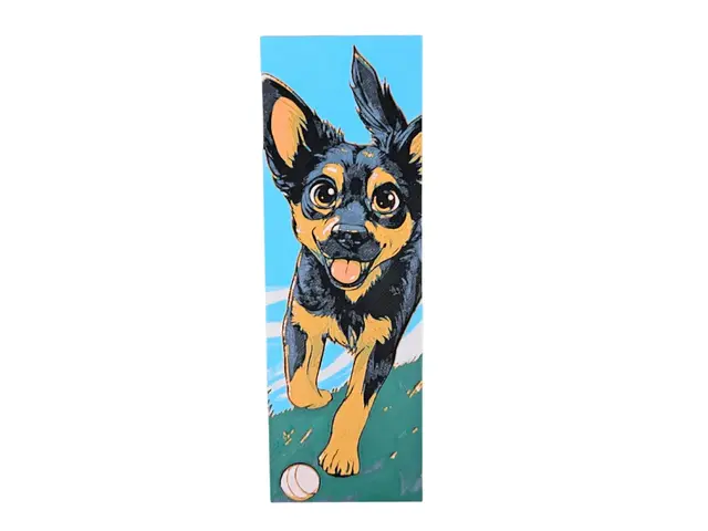 HueForge model: German Shepherd Puppy Bookmark by BusyKikiBee