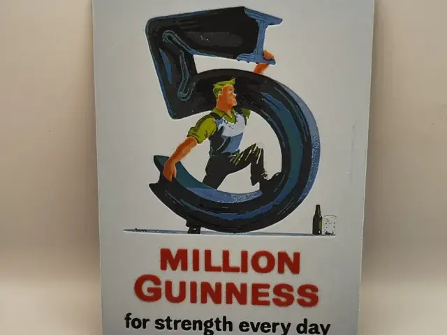 HueForge model: Vintage Guinness advertising poster 05 - Hueforge by Altf4-Formation