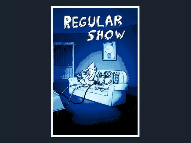 HueForge model: Regular Show (Series Poster - HueForge) by HugheCraft