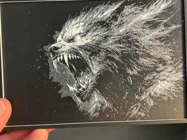 HueForge model: Werewolf Hueforge by Advancedtechworldwide