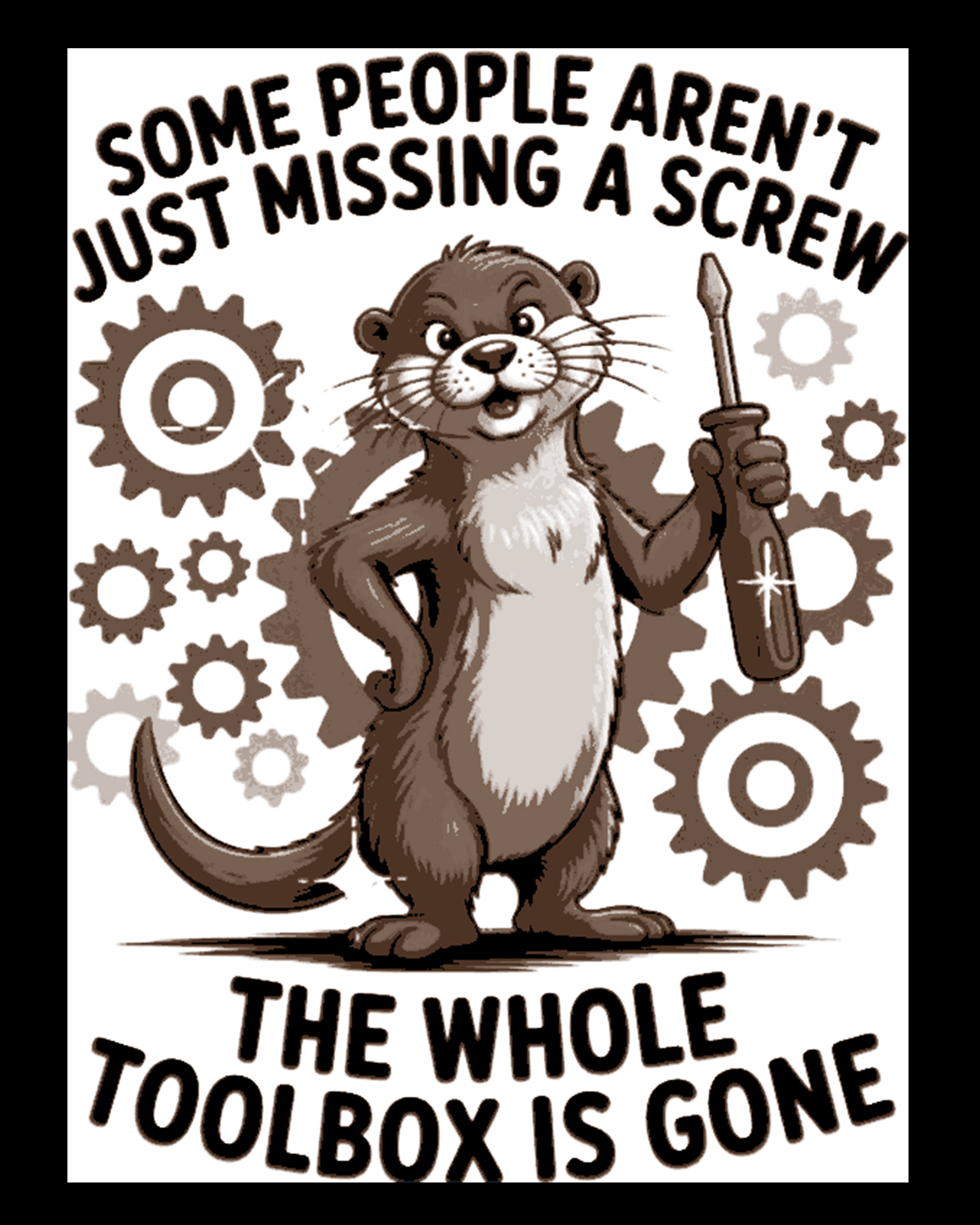 Hueforge Sign art - More than a Screw missing wall sign by BooneCo3d HueForge model: Hueforge Sign art - More than a Screw missing wall sign by BooneCo3d