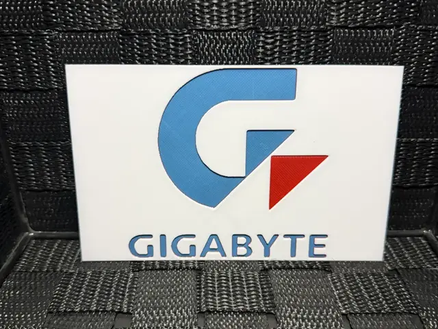 HueForge model: Gigabyte Logo - Hueforge by JoDau