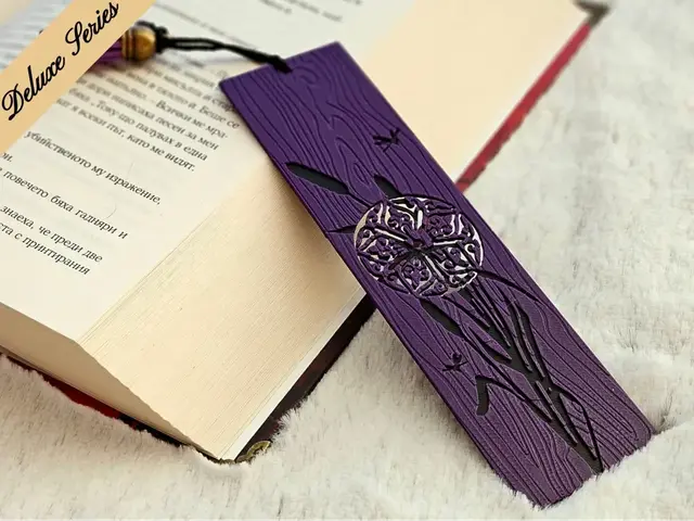 HueForge model: Typha - Deluxe Wooden Series Bookmarks by C3D