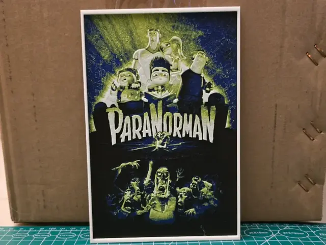 HueForge model: ParaNorman Movie Poster - Hueforge Art by Lumpy3D