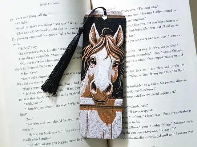 HueForge model: Stable Horse Bookmark, Hueforge by Dame Jo