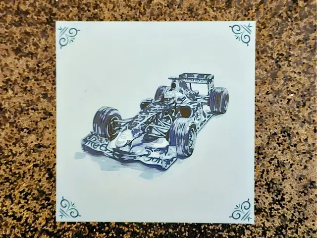 HueForge model: F1 car heuforge tile by Mano's 3d_Art