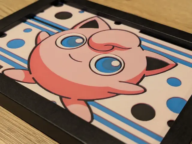 HueForge model: Jigglypuff Hueforge 7x5 by Nextopia