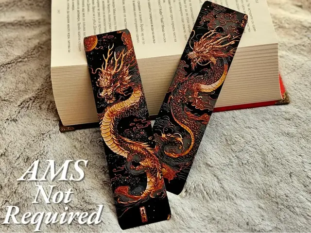 HueForge model: Dragon Dynasty - Bookmarks Set by C3D
