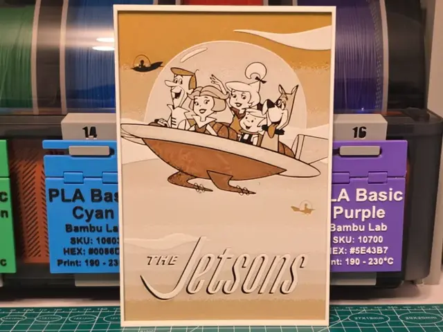 The Jetsons Poster - Hueforge Art