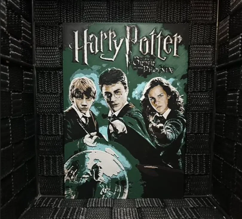 Hueforge Movie Poster -Harry Potter Order Phoenix- by JoDau HueForge model: Hueforge Movie Poster -Harry Potter Order Phoenix- by JoDau