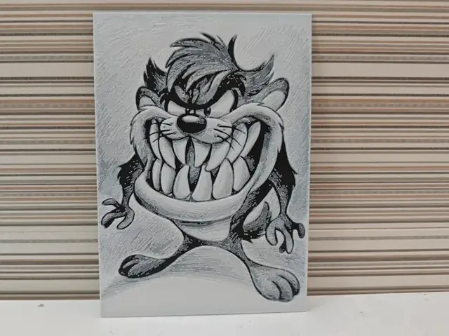 HueForge model: Hueforge Tasmanian Devil (Taz) by Litolunar
