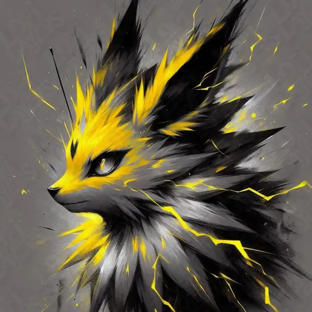 HueForge model: Jolteon Hueforge by LoFi Layers