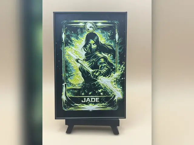 Jade Mortal Kombat HueForge Print