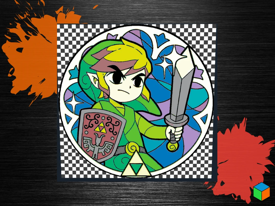 🗡️ Link Ornament 🗡️ by 3D Prints By Vic HueForge model: 🗡️ Link Ornament 🗡️ by 3D Prints By Vic