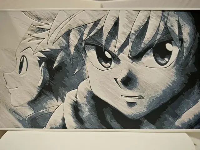HueForge model: Gon and Killua - Hunter X Hunter by bzz999