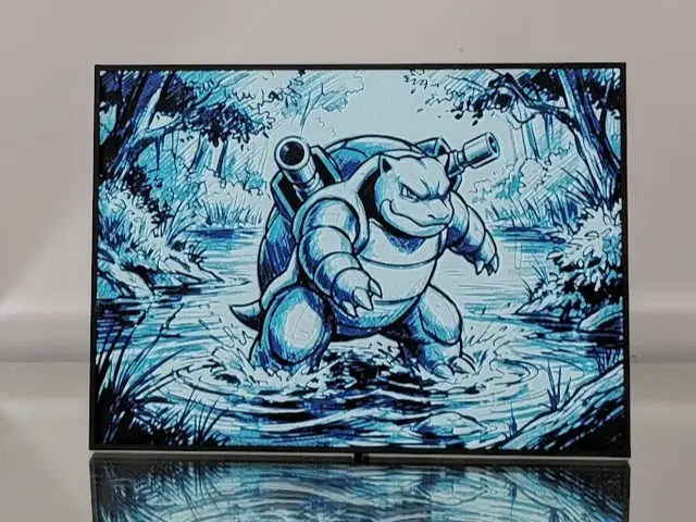 Blastoise Hueforge & Frame