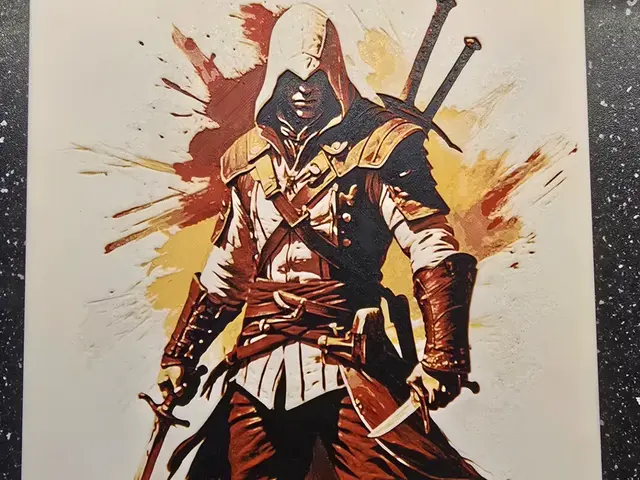 HueForge model: Assassin's creed Hueforge by 3D-Mentiel