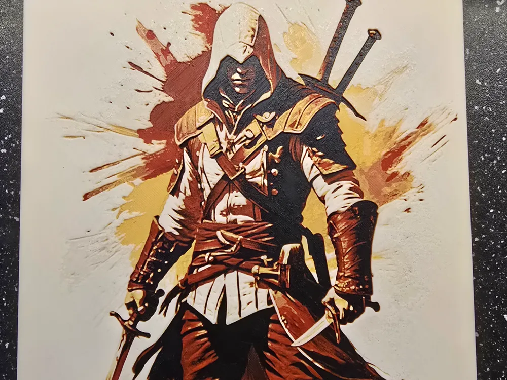Assassin's creed Hueforge by 3D-Mentiel HueForge model: Assassin's creed Hueforge by 3D-Mentiel