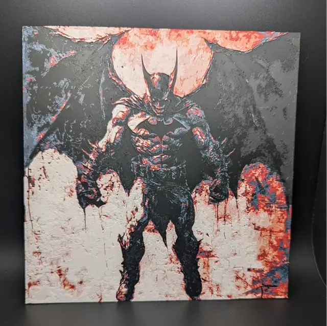 HueForge model: Demon Batman Hueforge by the_bearded_jedi