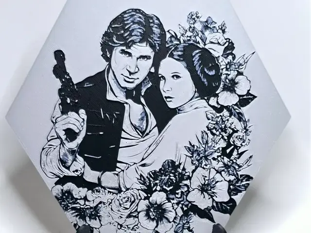 Han & Leia Hueforge