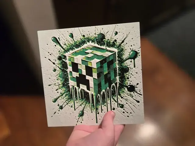 HueForge model: Graffiti Creeper Hueforge by 3Ree Printing