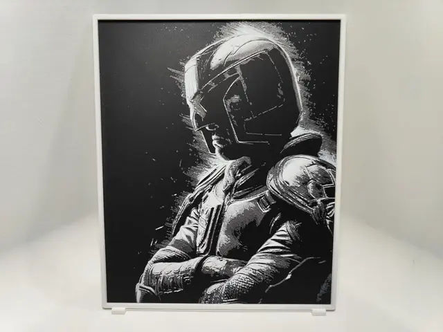 HueForge model: Judge Dredd - Hueforge by BeaN